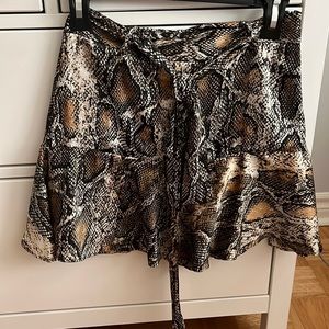 Printed Skort
